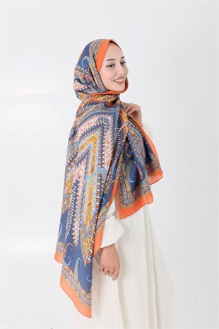 Diamond Mimoza Şal Somon 