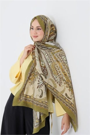 Diamond Mimoza Şal Yeşil