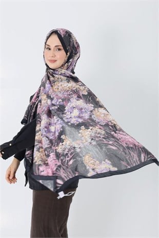 Diamond Pıtırcık Şal Siyah