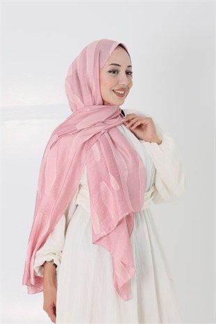 Lavin Line Şal Şeker Pembe 