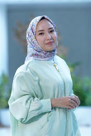 Loryan Scarf Dıamond  Adel Eşarp - Lila