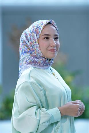 Loryan Scarf Dıamond  Adel Eşarp - Lila