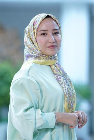 Loryan Scarf  Dıamond Adel Eşarp - Sarı