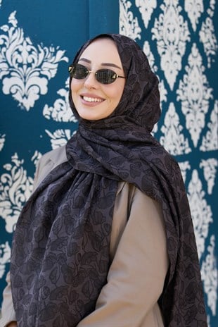 Loryan Scarf Aria Elina Şal - Acı Kahve