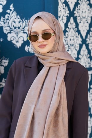 Loryan Scarf Aria Elina Şal - Vizon 