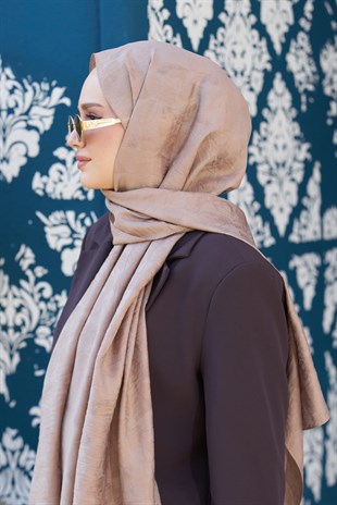 Loryan Scarf Aria Elina Şal - Vizon 
