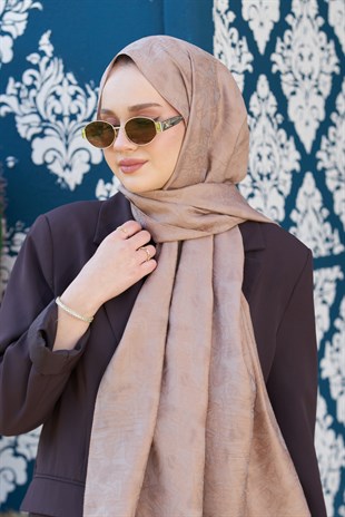 Loryan Scarf Aria Elina Şal - Vizon 