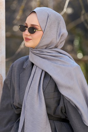 Loryan Scarf Aria Liva Şal - Füme