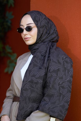 Loryan Scarf Aria Lotus Şal - Acı Kahve 