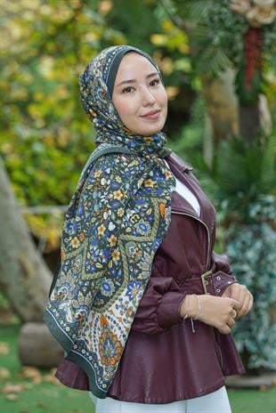 Loryan Scarf Dıamond Adel Şal - Haki