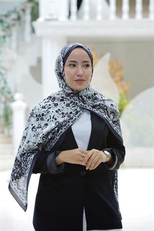 Loryan Scarf Dıamond Adel Şal - Siyah