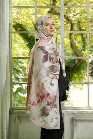 Loryan Scarf Dıamond Anna Şal - Gül Kurusu