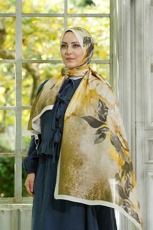 Loryan Scarf Dıamond Anna Şal - Haki