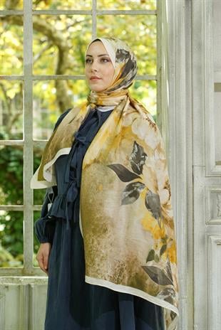 Loryan Scarf Dıamond Anna Şal - Haki