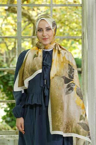 Loryan Scarf Dıamond Anna Şal - Haki