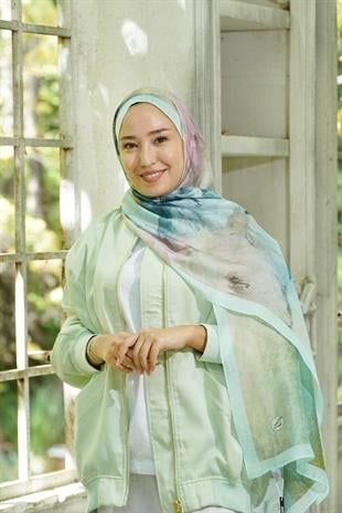 Loryan Scarf Dıamond Anna Şal - Mint