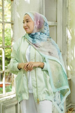 Loryan Scarf Dıamond Anna Şal - Mint