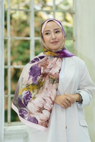 Loryan Scarf Dıamond Anna Şal - Şeker Pembe