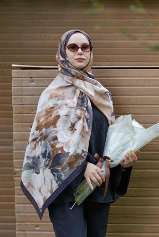 Loryan Scarf Dıamond Anna Şal - Siyah