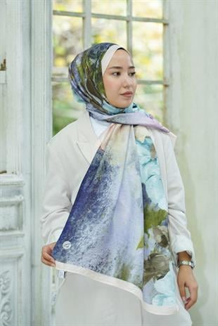 Loryan Scarf Dıamond Anna Şal - Somon