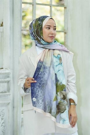 Loryan Scarf Dıamond Anna Şal - Somon