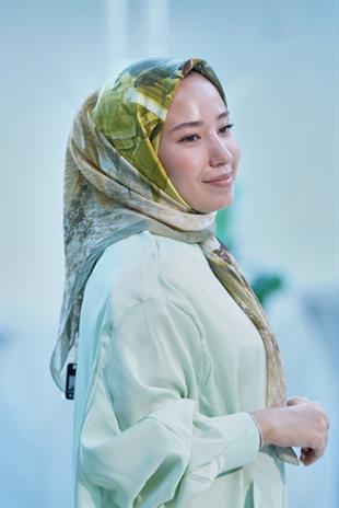 Loryan Scarf Dıamond Della Eşarp - Çağla