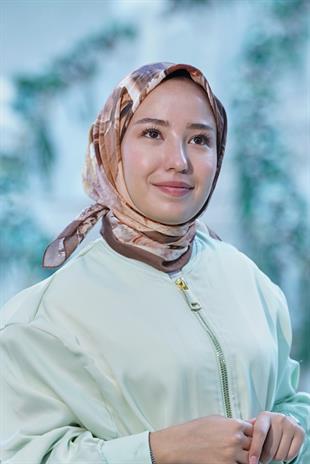 Loryan Scarf Dıamond Della Eşarp - Kahve