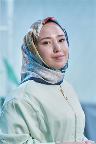 Loryan Scarf Dıamond Della Eşarp - Lacivert