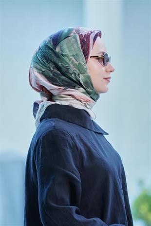 Loryan Scarf Dıamond Della Eşarp - Mint