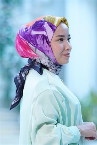 Loryan Scarf Dıamond Della Eşarp - Siyah