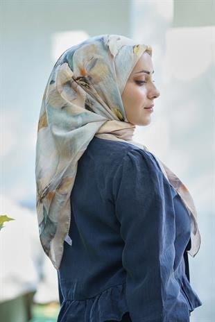 Loryan Scarf  Dıamond Elisa Eşarp - Bej