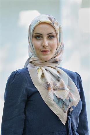Loryan Scarf  Dıamond Elisa Eşarp - Bej