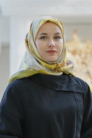 Loryan Scarf  Dıamond Elisa Eşarp - Fıstık Yeşil