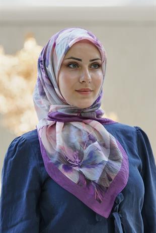 Loryan Scarf  Dıamond Elisa Eşarp - Lila