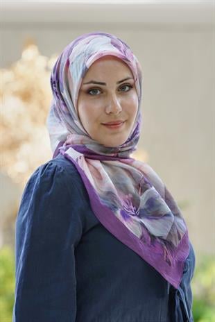 Loryan Scarf  Dıamond Elisa Eşarp - Lila