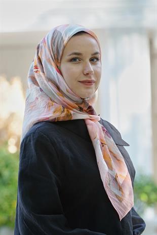 Loryan Scarf  Dıamond Elisa Eşarp - Pembe