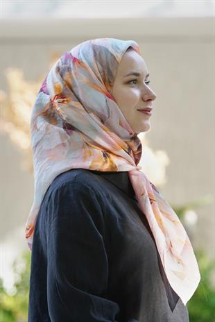 Loryan Scarf  Dıamond Elisa Eşarp - Pembe