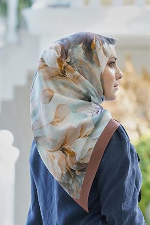 Loryan Scarf  Dıamond Elisa Eşarp - Vizon