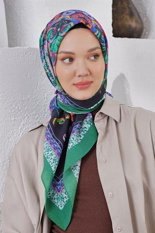 Loryan Scarf Diamond Eşarp - Diamond Diya İpeksi Eşarp 4317 Benetton