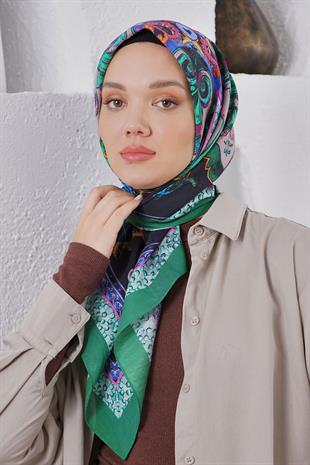 Loryan Scarf Diamond Eşarp - Diamond Diya İpeksi Eşarp 4317 Benetton