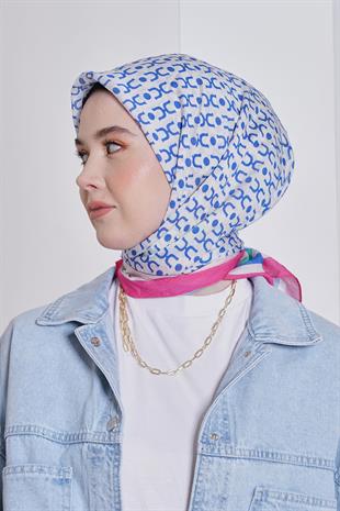 Loryan Scarf Diamond Eşarp - Diamond Royal İpeksi Eşarp 4283 Fuşya