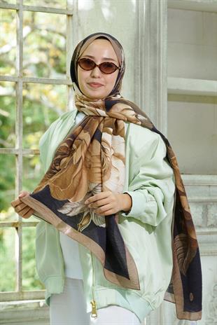 Loryan Scarf Dıamond Dina Şal - Vizon