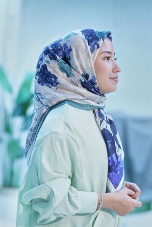 Loryan Scarf Dıamond  Henna Eşarp - Mint