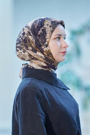 Loryan Scarf Dıamond  Henna Eşarp - Siyah