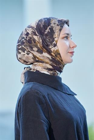 Loryan Scarf Dıamond  Henna Eşarp - Siyah