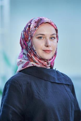 Loryan Scarf Dıamond  Henna Eşarp - Vizon/Pudra