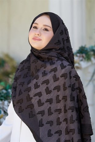 Loryan Scarf Lavin Liana Şal - Acı Kahve