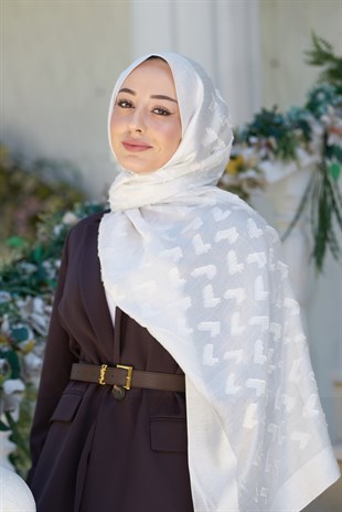 Loryan Scarf Lavin Liana Şal - Ekru