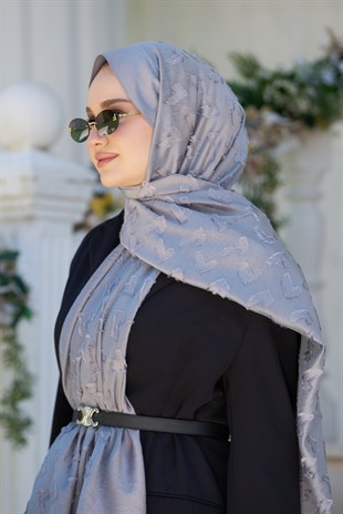 Loryan Scarf Lavin Liana Şal - Füme 