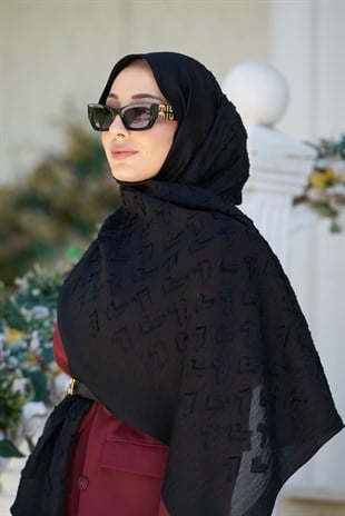 Loryan Scarf Lavin Liana Şal - Siyah